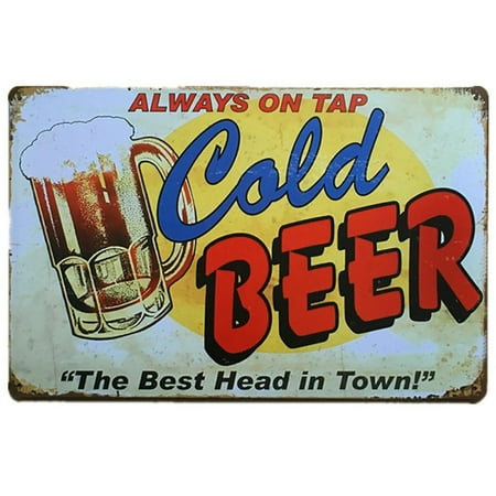 Aluminum Decorative Cans Funny Sign Tin Art Wall Decor, Vintage Aluminum Retro Metal Sign, Iron Painting Vintage Decorative Signs, Coffe Wall Decoration7.8