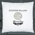 thumbnail image 3 of 24" x 24" Throw Pillow - Cowboy Taupe: 2 PCS / 4 Sided. Luxurious Premium Memory Foam Fill w/ Reversible Cover Microsuede/Microplush Fabric. Forever Fluffy, Beautiful & Supportive. Soft & Comfy., 3 of 9