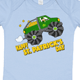 thumbnail image 4 of Inktastic Happy St. Patrick's Day monster truck with leprechaun Boys or Girls Baby Bodysuit, 4 of 5
