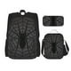 thumbnail image 1 of Disketp Black Spider On Web 1 Mochila Estampada de Gran Capacidad con Lonchera y Estuche, Set de 3 Piezas para Estudiantes, 1 of 7