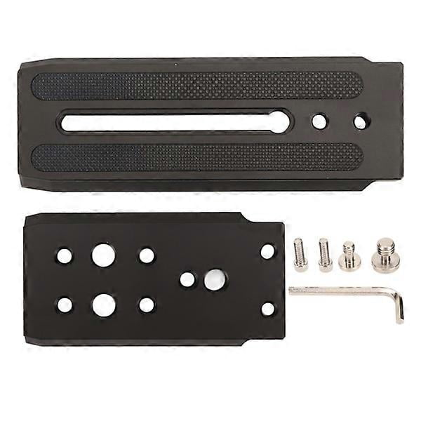 L-shaped Quick Release Plate Vertical Horizontal Switching Aluminum Alloy Camera Quick Release Plate