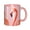Pink, variant on Racing Car Coffee Mug Fun Custom Ceramic Mugs 11oz Green