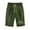 Army Green, variant on Iyufng Shorts for Women Plus Size Casual Linen Shorts Women,Cotton and Linen Fashionable Printing Elastic Waist 5-inch Pants Drawstring 5-inch Shorts