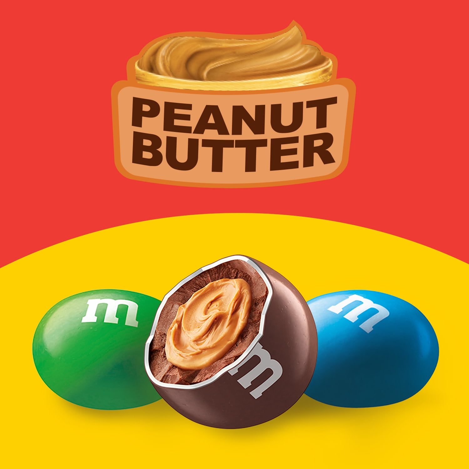 M&M's Peanut Butter, 390 g, Light Brown, Medium (111109682