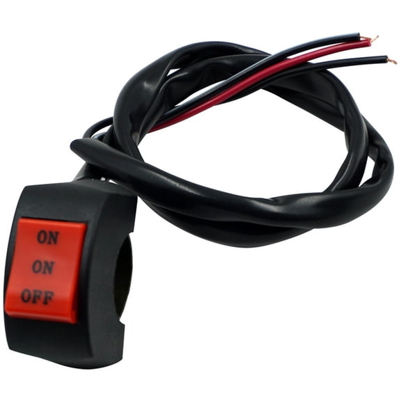 1x LED Spotlight Switch Far and Near Three Line Headlight Driving Light Switch