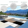 thumbnail image 4 of Fsddascl Brown Black Grey Outdoor Rug for Patio/Deck/Porch, Non-Slip Large Area Rug 4 x 6 Ft, Modern Irregular Geometric Abstract Indoor Outdoor Rugs Washable Area Rugs, Camping Rug Carpet, 4 of 5