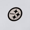 thumbnail image 2 of Women's Antigua  White Pittsburgh Steelers Continual Full-Zip Jacket, 2 of 2