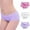 Sky Blue, variant on GZWYHT Womens Underwear Clearance Seamless Underwear,Women's Mixed Color 3 Pack Seamless Thin Mid Waist Breathable Briefs,Cheeky Underwear,Panties for Women,Breathable Underwear,Blue L