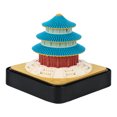 thumbnail image 1 of RWJDXD Novelty Creation Figurines 3D Note Calendar Decoration Crafts Building Model Gift Paper Carving Memo Pad Miniatures Room Decor, 1 of 1