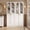 White, variant on Homieasy 80'' Tall 6-Tier Bathroom Storage Cabinet, Linen Cabinet with Glass Doors and Adjustable Shelves, Nature Oak
