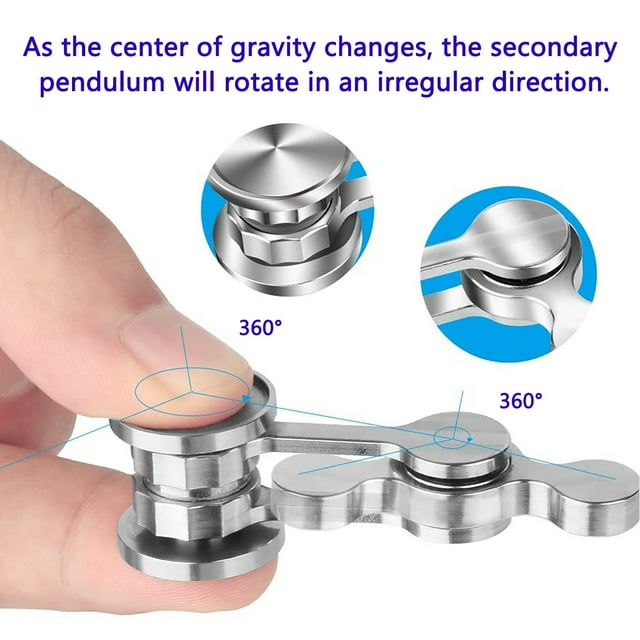 Anti-anxiety Restlessness Toys Chaos Pend ulum Fingertip Spinning Tops