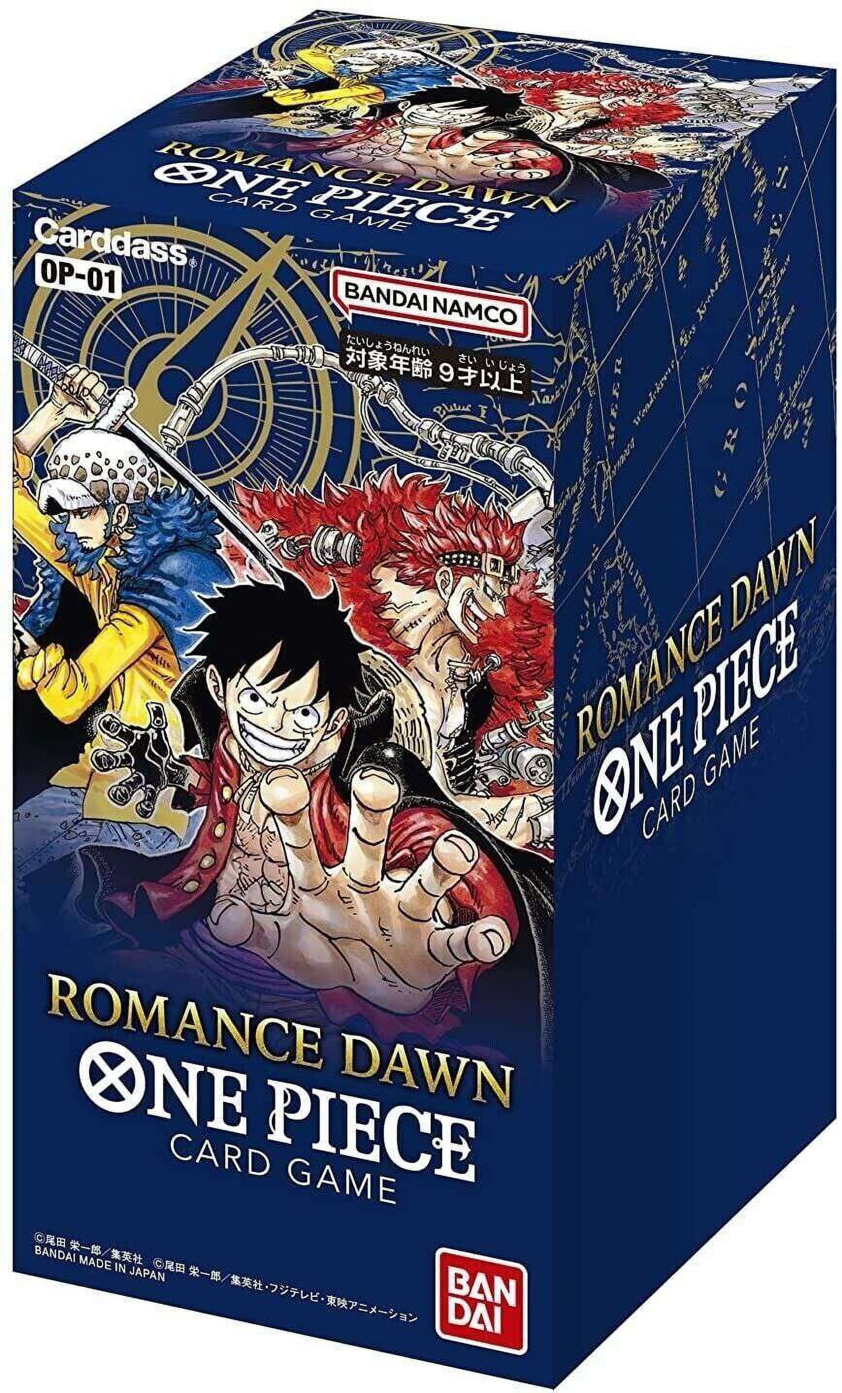ONE PIECE - ONE PIECE カードゲーム ROMANCE DAWN BOX Amazon.com: BANDAI One Piece Romance Dawn Card Game [OP-01
