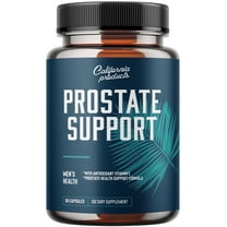 Prostate Support Supplement for Men, Pygeum with Pure Saw Palmetto Berries Extract Vitamins Zinc Plant Sterol Complex Easy Urinary Flow Mens Health