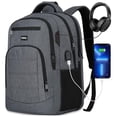 thumbnail image 1 of Mochila escolar Kadilong para hombres, adolescentes y niños con puerto USB, 1 of 7