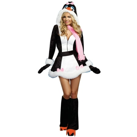 Just Chillin Costume 9486 by Dreamgirl Black/White
