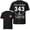 Memorial T-shirt Light Purple, variant on 9/11 25th Anniversary T-Shirt, HONORING 343 FIREFIGHTERS Short Sleeve Crew Neck Shirt, American Patriotic 25th Memorial Tee, Light Purple S