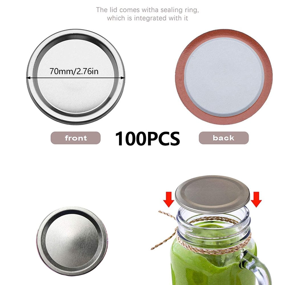 Pot pour conserves (Mason) - 250 mL (8 oz) Ouverture régulière | Terre à soi Pot pour conserves (Mason) - 250 mL (8 oz) Ouverture régulière | Terre à soi