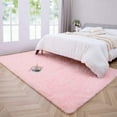 thumbnail image 4 of Softlife Super Soft Shaggy Area Rugs For Living Room Fluffy Carpets For Bedroom Home Decor,5.3'X7.5',Pink, 4 of 7