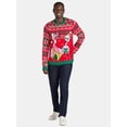 thumbnail image 4 of Jolly Sweaters Ugly Christmas Sweater, Men's and Big Men's, Sizes S-3XL, 4 of 5
