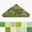 Meadow Bliss, variant on Soimoi 80 Pcs 100% Cotton Precut 45 Degree Quilting Triangles for Quilting