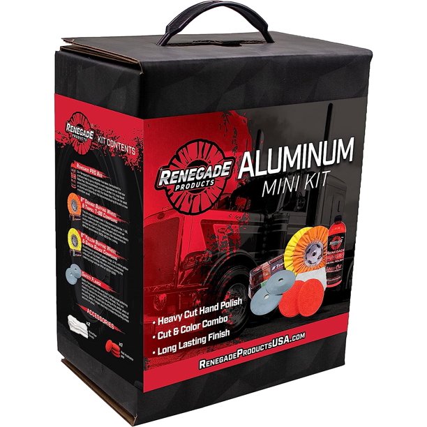 Renegade Products Aluminum Polishing Mini Kit Complete with Buffing