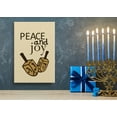 thumbnail image 2 of Awkward Styles Hanukkah Wall Art Canvas Peace and Joy Jewish Home Decor Prints, 2 of 7