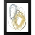 thumbnail image 2 of Goldberger, Jennifer 12x14 Black Modern Framed Museum Art Print Titled - Interlock I, 2 of 5