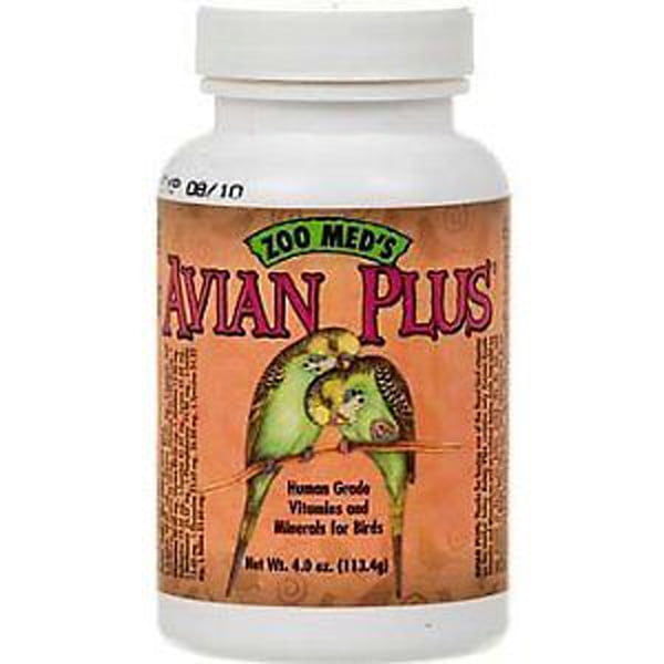 ZOO MED Avian Plus Bird Vitamins 8 oz.