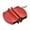 Red, variant on 100Fens Pocket Knife Sharpener Hot Mini Ceramic Rod Steel Camp Pocket Kitchen Sharpener Tool