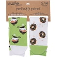 thumbnail image 3 of Donuts & Coffee Opposite Colored Complimentary Socks, 3 of 7