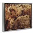 thumbnail image 2 of Stupell Industries Farmhouse Cattle & Calf Photography Gray Floating Frame Canvas Art, 31 x 25, by Nathan Larson, 2 of 7