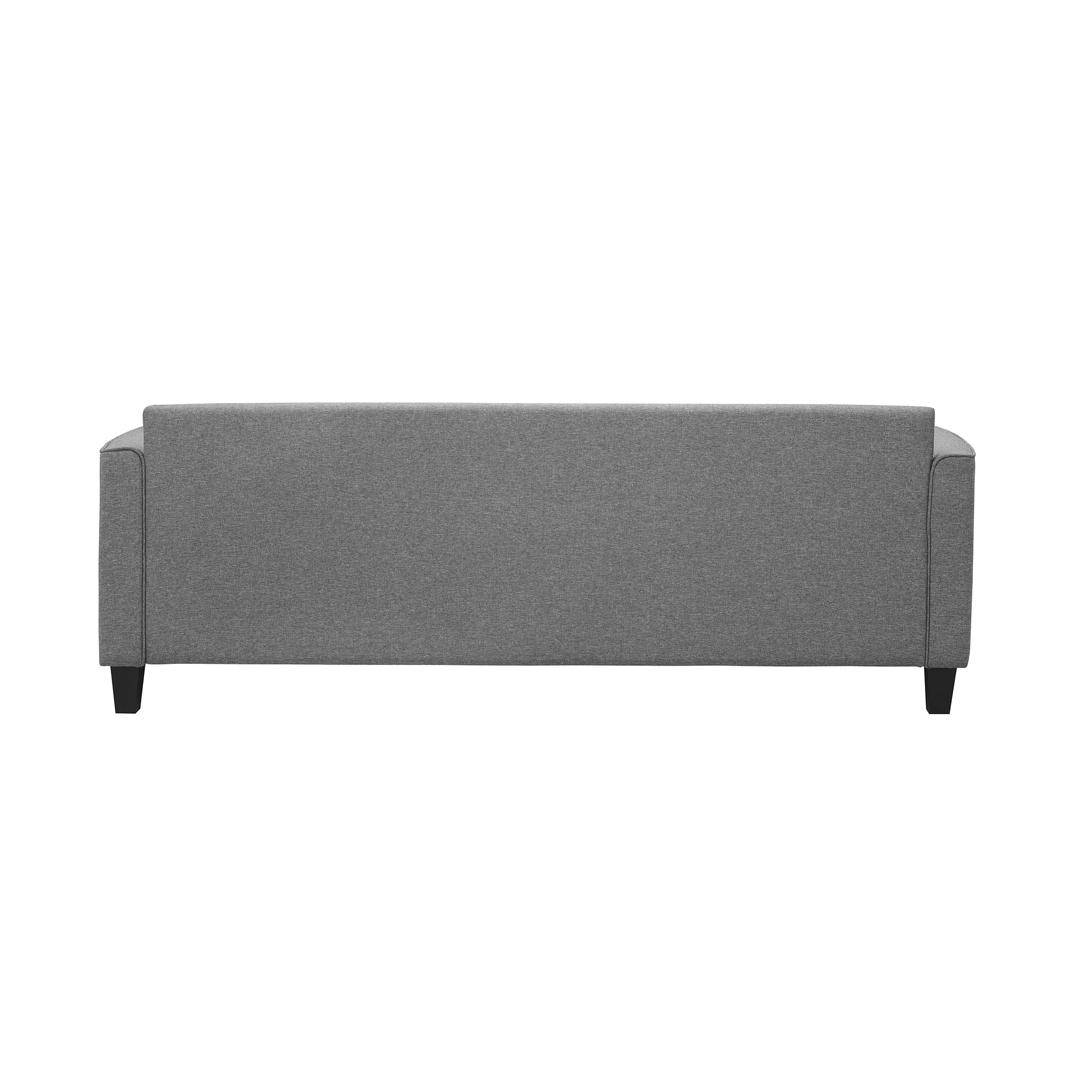 Mainstays Auden 81" 3 Seat Classic Modern Sofa, Gray