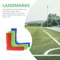 thumbnail image 4 of TEHAUX 4 Pcs Marqueur de Ligne de Coin Carré Antidérapant pour Tennis Basketball Baseball, 4 of 4