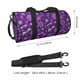 thumbnail image 2 of Balery Purple Snowflakes Bolsa de Gimnasio para Mujeres y Hombres, Bolsa de Viaje Impermeable, Bolsa de Fin de Semana con Compartimento para Zapatos y Bolsillo Húmedo, 2 of 6