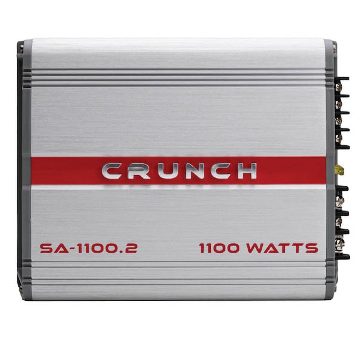 Crunch® Pz-1020.4 zone 1,000-watt 4-channel Class Ab Amp