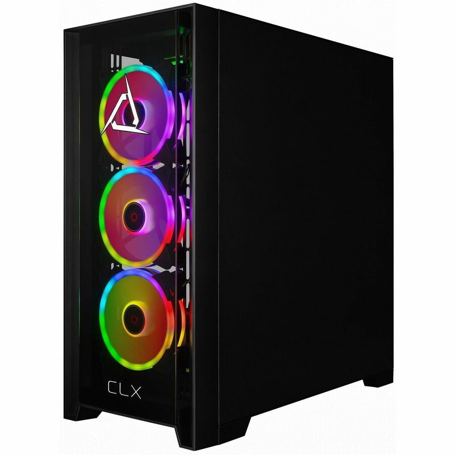 CLX SET Gaming Desktop Computer - Intel Core i9 14th Gen i9-14900KF - 32 GB - 2 TB SSD - Mid-tower - Black - Intel Chip - Windows 11 Home 64-bit - NVIDIA GeForce RTX 5080 16 GB GDDR7 - IEEE 802.11a...