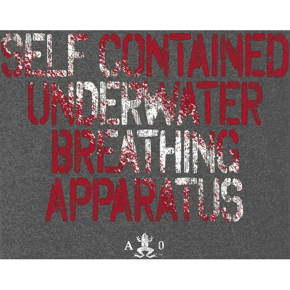 Amphibious Outfitters Scuba Diving T-Shirt - Self Cantained