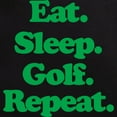 thumbnail image 3 of CafePress - Eat Sleep Golf Men's Dark Pajamas - Men's Dark Loose Fit Cotton Pajama Set, 3 of 7