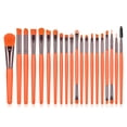 thumbnail image 1 of Fiudx Juego de 20 Pinceles Fluorescentes para Maquillaje, Herramientas Esenciales para Una Aplicación Impecable, Versátiles para Maquillaje de Fiesta, Informal o de Boda, Perfectos para Los Amantes D, 1 of 2