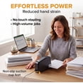 thumbnail image 4 of Bostitch Office Impulse heavy duty electric stapler, 45-sheet capacity, includes 5,000 staples & staple remover, no-jam, faster stapling, black, 4 of 9