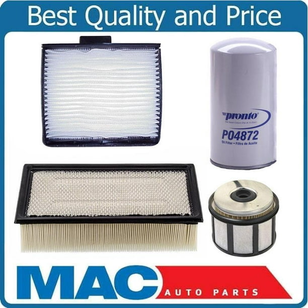 Fits For 99 03 Ford 7 3 Powerstroke Diesel Engine Air Cabin Air Fuel Filters 4pc Walmart Com Walmart Com