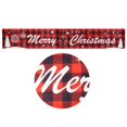 thumbnail image 4 of Telas no tejidas Letras de Feliz Navidad Banderas Accesorios Festivales Suministros de decoración colgante para fiestas (Patrón de letras de Navidad), 4 of 5
