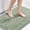 Sage, variant on Microfiber Bath Rugs Chenille Floor Mat Ultra Soft Washable Bathroom Dry Fast Water Absorbent Bedroom Area Rugs, 24 x 42 - Inch, Aqua Haze
