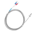 thumbnail image 4 of Type K Thermocouple M6 Screw Fine Thread Type K Thermocouple Temperature Sensor Wire 0-400 Degrees Celsius  2 M, 4 of 8