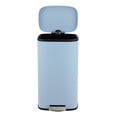 thumbnail image 4 of happimess Connor Rectangular 13.2-Gallon Trash Can with Soft-Close Lid and FREE Mini Trash Can, Tide Pool Blue, HPM1006H, 4 of 10