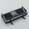 thumbnail image 6 of Iumwxz Shower Caddy Shelves Slide Bar for Shampoo Soap Holder with Stainless Steel Guardrail and Hanging Hook Punch Installation No Drill Needed Plastic Bathroom Shelf Organizer for Shower Rod, 6 of 6