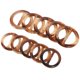 thumbnail image 1 of 20pcs Resin Round Shaped DIY Slide Adjustable Roller Buckles for Clothes Scarves Hats Random Color, 1 of 3