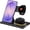 Black, variant on 3 in 1 Wireless Charger for Samsung Charging Station Android Phone Multiple Devices LED Light Dock Charger Stand for Samsung Galaxy S26 Ultra S25 S24 Ultra S23 S22 Z Flod 7/6 Watch 8/7/6 Earbuds