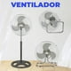 thumbnail image 2 of Ventilador de 18″ Pedestal Piso Pared con Aspas Aerodinámicas 3 Velocidades Metálico., 2 of 7