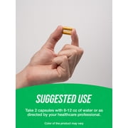BulkSupplements Turmeric Curcumin Extract Capsules - Vegan, 1000mg per Serving (240 Capsules - 120 Servings)